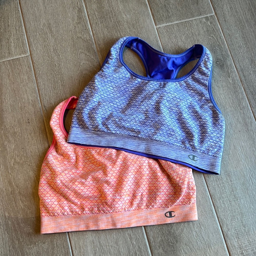 Champion sports bra x2